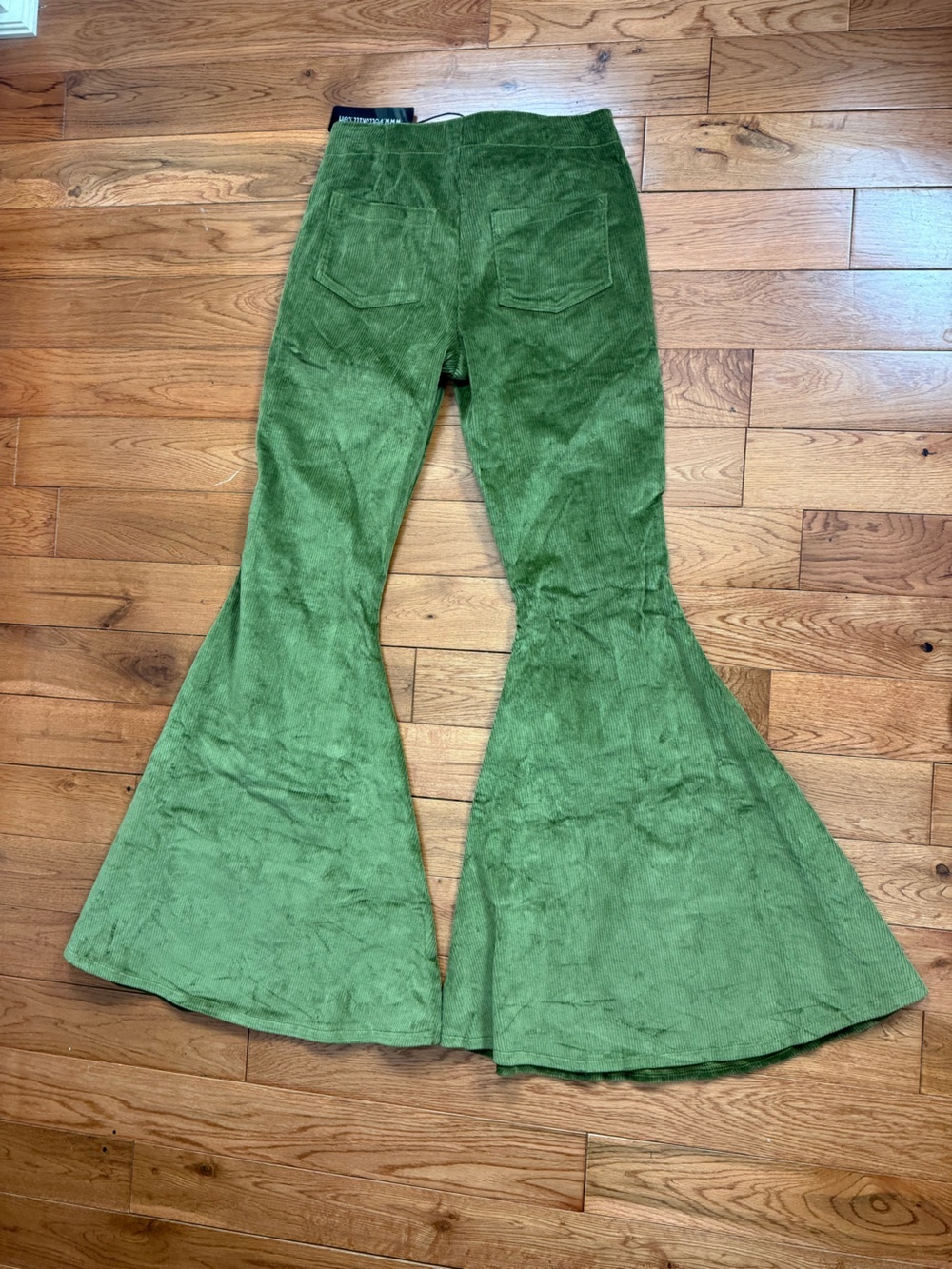 Current Mood by DollsKill Retro Style Corduroy Wide Flare Leg Pants NWT - Picture 2 of 8